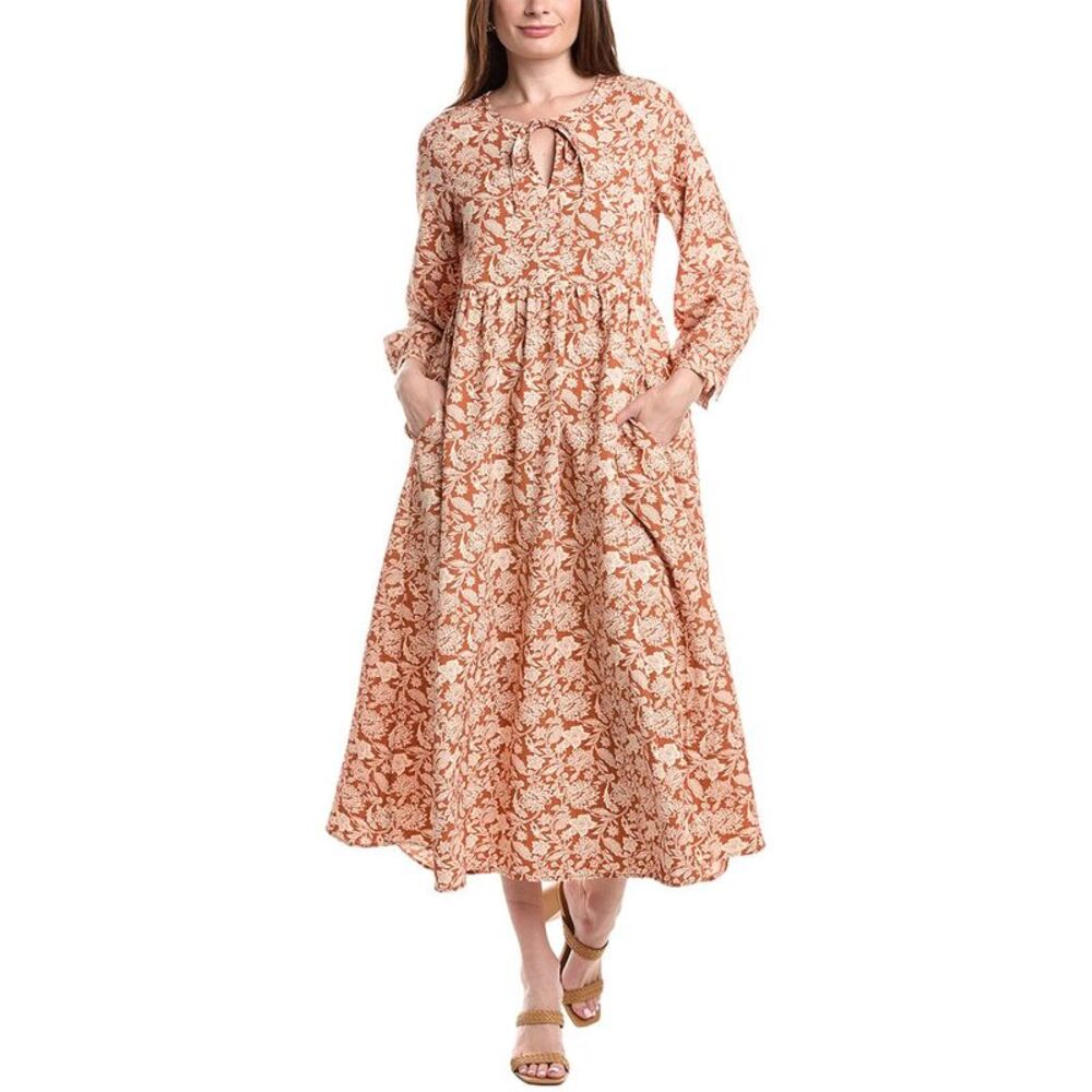 Anna Kay Womens Danya Fleur Dress, Pink
